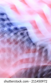 blurred light trails background