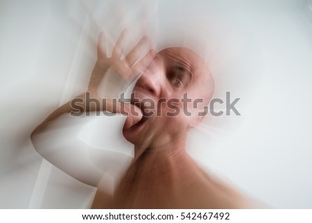 Similar – Image, Stock Photo If one breathes in the dream actually only …