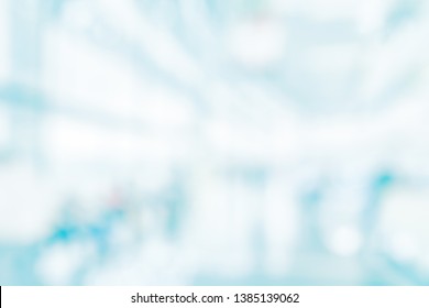 Blurred Medical Office Background Modern Clinical Stock Photo ...