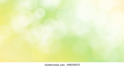 Blurred Nature, Abstract Bokeh Background.Summer Holiday Concept.