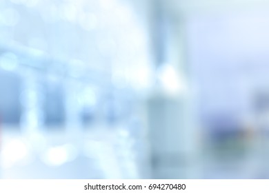 Blurred Office Background Light Blue Business Stock Photo 1894424002 ...