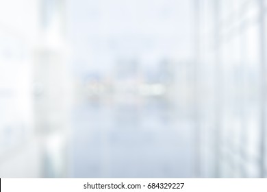 Blurred Office Background Modern Interior Stock Photo 684329227 ...