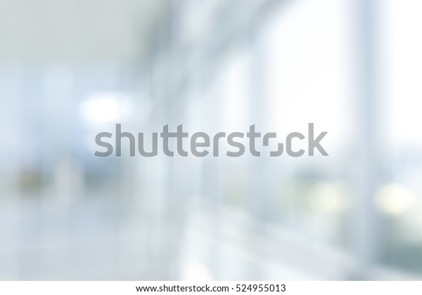 Blurred Office Background Spacious Showroom Stock Photo (Edit Now ...