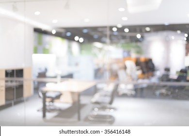 Blurred of office - ideal for presentation background. - Shutterstock ID 356416148