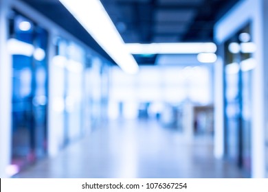 Blurred Office Interior Space Background Stock Photo 1076367254 ...