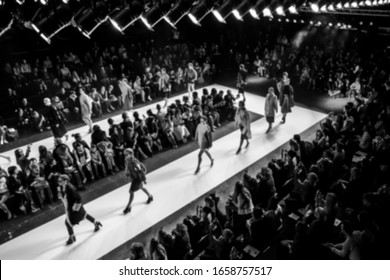 Blurred On Purpose Fashion Show, Fashion Week, Catwalk, Runway Event Themed Photo.