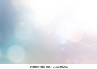 Blurred refraction light, bokeh or organic flare overlay effect - Shutterstock ID 2133706233