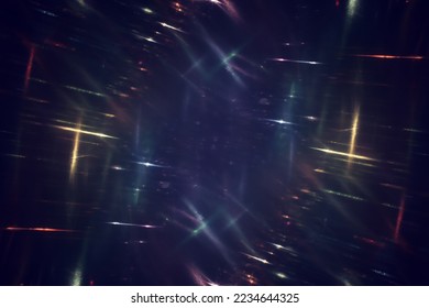 Blurred refraction light, bokeh or organic flare overlay effect - Shutterstock ID 2234644325