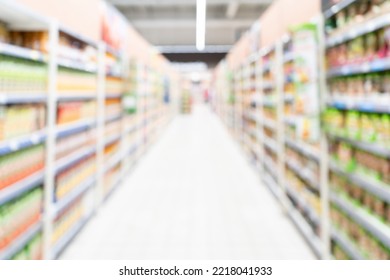 Blurred Shop Aisle, Abstract Shopping Mall, Blur Supermarket, Defocused Market, Shopping Centre, Blurry Grocery, Hyper Market, Warehouse