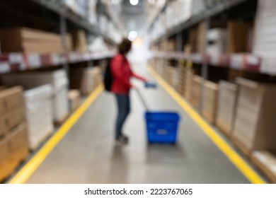 Blurred Shop Aisle, Abstract Shopping Mall, Blur Supermarket, Defocused Market, Shopping Centre, Blurry Grocery, Hyper Market, Warehouse