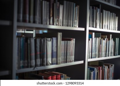 Blurred Shot. Books, library, libraryman, series