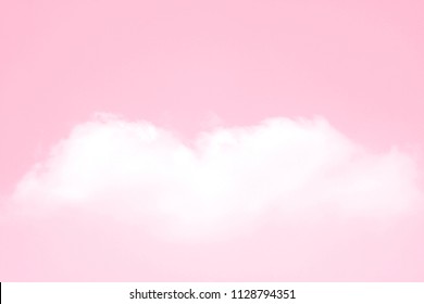 Blurred Sky Soft Pink Cloud Pastel Stock Photo 1128794351 | Shutterstock