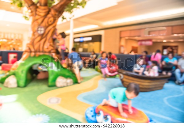 Blurred Soft Play Equipment Indoor Playground Stock Photo Edit Now