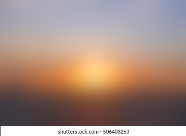 Blurred Sunset background