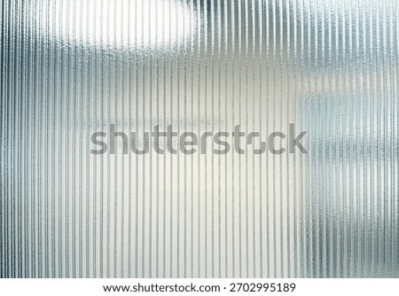 Blurred translucent polycarbonate panels pattern texture.
