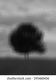 Blurred Tree
