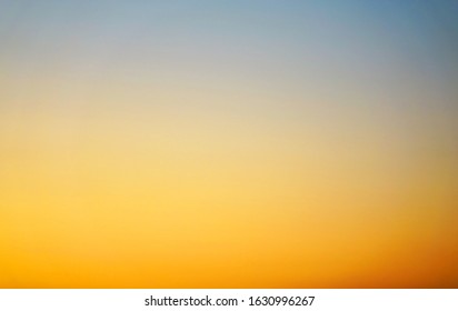 Blurred Twilight sky background, Golden hours gradient background