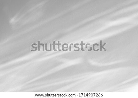 Blurred water texture overlay effect for photo and mockups. Organic drop diagonal shadow and light caustic effect on a white wall. Shadows for natural light effects