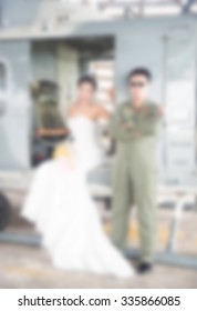 blurred wedding