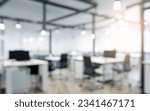 Blurring the Background in a Modern Office Interior