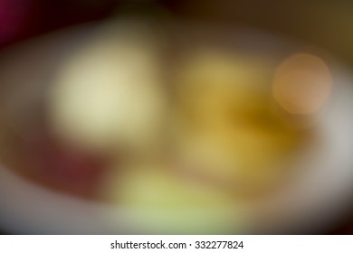 blurry background
