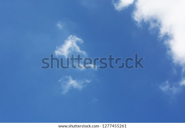 Blurry Blue Sky Clouds Inspirational Quotes Stock Photo Edit Now