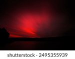 blurry clouds, sky during sunset, nd1000 filter, long exposure, showing motion, tripod photo, lake, cloudscape, red clouds, aurora, sky, clouds, evening, red, night, horizon, light