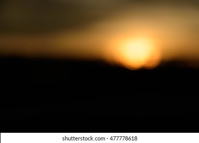 Blurry evening scene ,Out of focused image. - Shutterstock ID 477778618