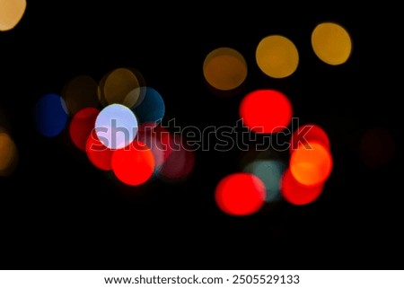 Similar – Urban blur night lights III