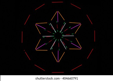 blurry light star background