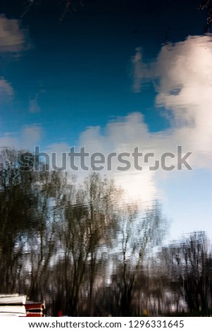 Similar – Image, Stock Photo Trees vs. storm 1 : 0