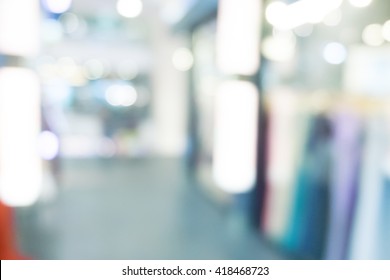 Blurry perspective shops - Shutterstock ID 418468723