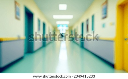 blurry soft focus healthcare-themed background for hospital website or medical facility ストックフォト © 