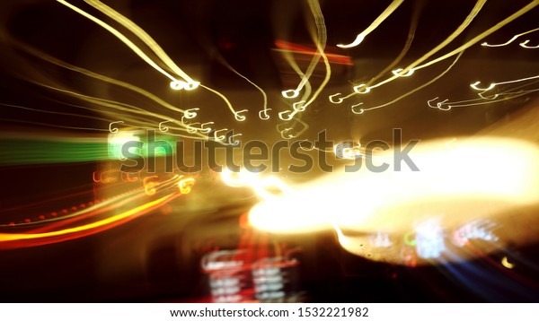 Blurry vision during night\
drive