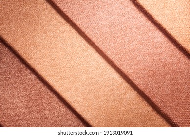 Blusher Or Bronzer Shimmering Palette Texture Pressed Background