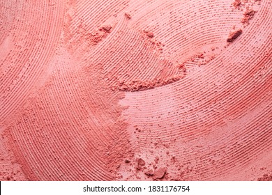 Blusher or pressed powder textured background