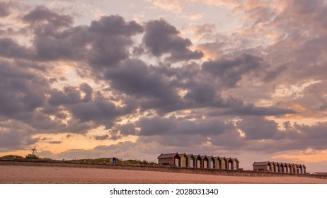 Blyth, Northumberland, UK, Holiday Beach Huts