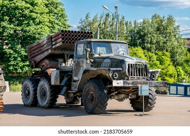 BM-21 Grad Soviet Rocket Launcher