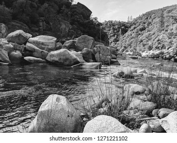 BnW South Yuba River