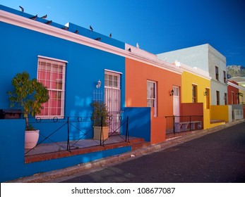 Bo Kaap, District In Cape Town, South Africa.