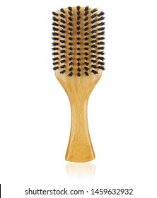 Boar Hair Wooden Wave Brush