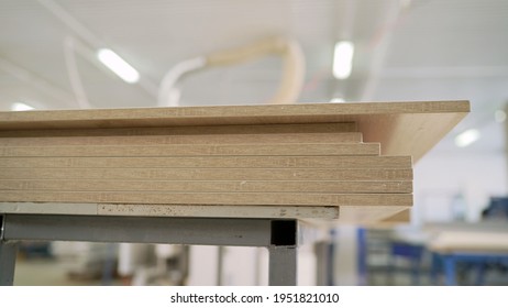 Board Chipboard Cut Parts For Furniture Production. Wood Plywood. Preparations For The Manufacture Of Furniture. Plywood Panels For Furniture Production.