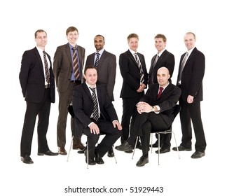 Board Of Directors Isolated On White Background