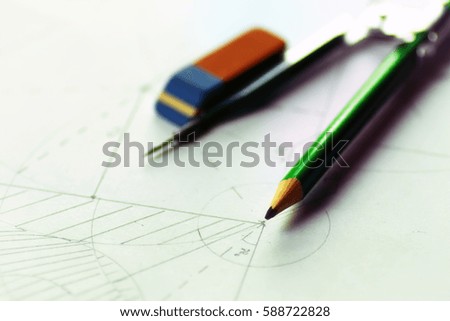 board table pencil divider