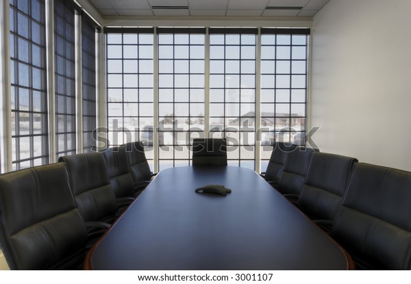 Boardroom One Point Perspective Stock Photo Edit Now 3001107