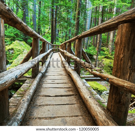 Similar – Image, Stock Photo footpath Nature Landscape