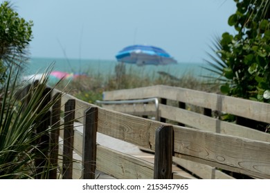 Boardwalk Near Venice Fishing Pier, Florida