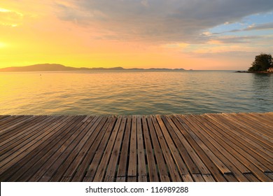 Boardwalk on beach - Powered by Shutterstock