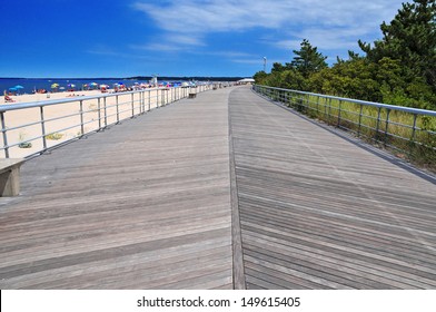 Boardwalk On The Beach