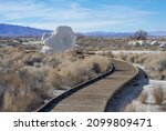 Boardwalk Trail to Longstreet Cabin and Spring in Ash Meadows National Wildlife Refuge, Nye County, Nevada, USA